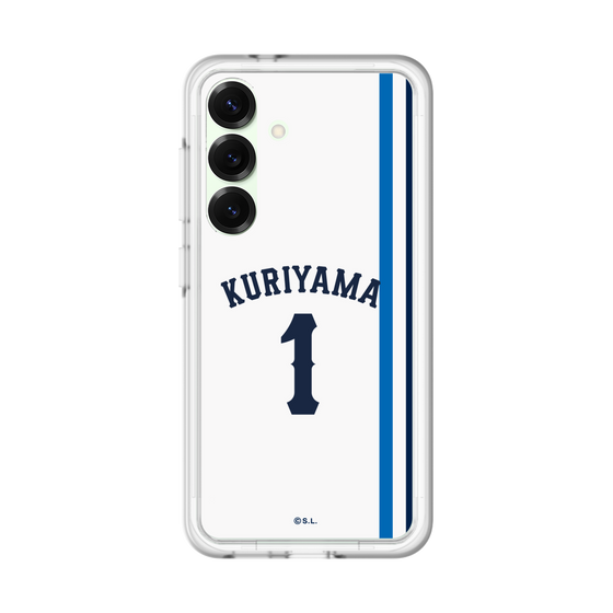 スリムプロテクションプレミアムケース［ 埼玉西武ライオンズ- #1 KURIYAMA - ホーム ］