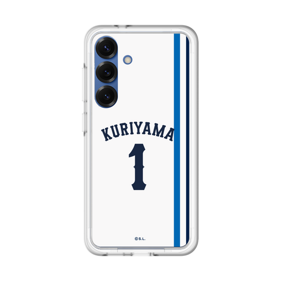 スリムプロテクションプレミアムケース［ 埼玉西武ライオンズ- #1 KURIYAMA - ホーム ］