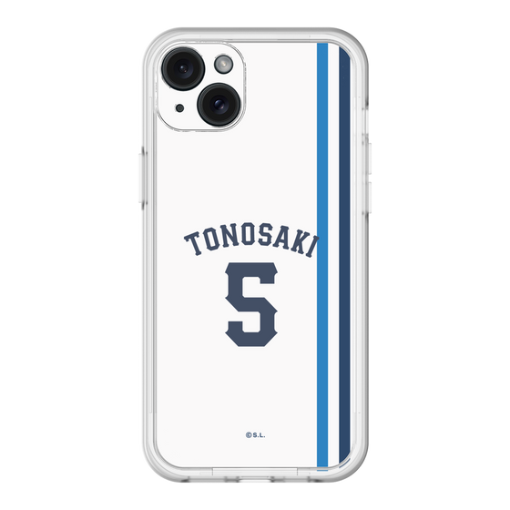 スリムプロテクションプレミアムケース［ 埼玉西武ライオンズ- #5 TONOSAKI - ホーム ］