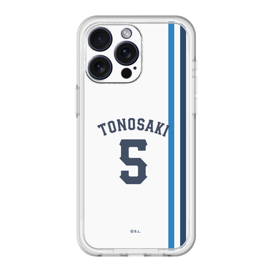 スリムプロテクションプレミアムケース［ 埼玉西武ライオンズ- #5 TONOSAKI - ホーム ］