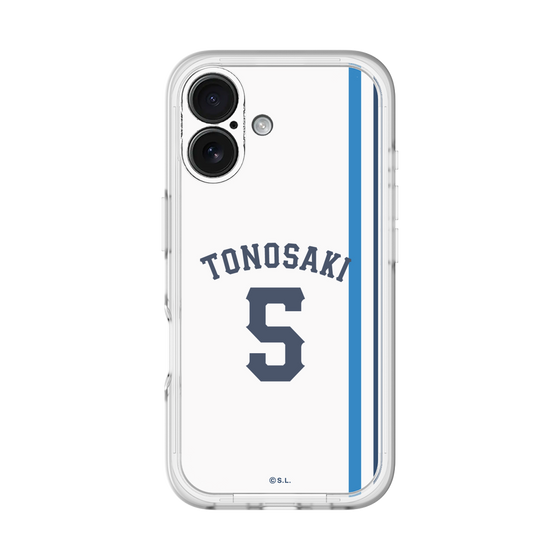 スリムプロテクションプレミアムケース［ 埼玉西武ライオンズ- #5 TONOSAKI - ホーム ］