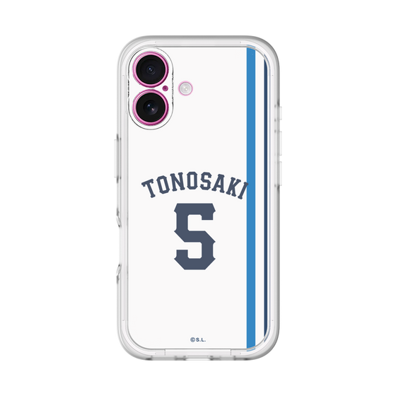 スリムプロテクションプレミアムケース［ 埼玉西武ライオンズ- #5 TONOSAKI - ホーム ］