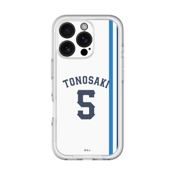 スリムプロテクションプレミアムケース［ 埼玉西武ライオンズ- #5 TONOSAKI - ホーム ］