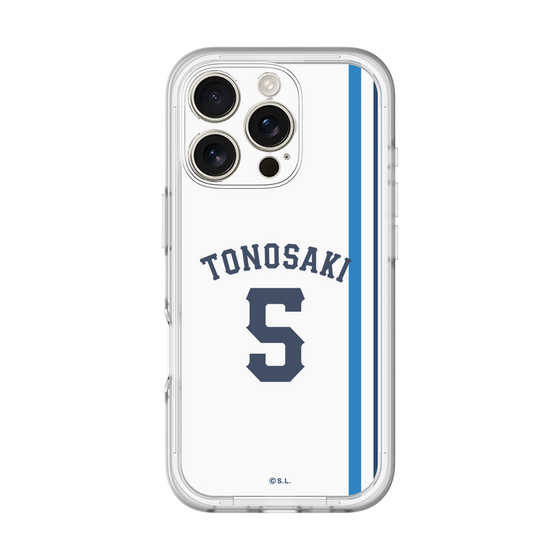 スリムプロテクションプレミアムケース［ 埼玉西武ライオンズ- #5 TONOSAKI - ホーム ］