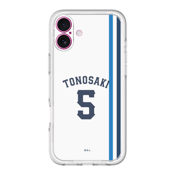 スリムプロテクションプレミアムケース［ 埼玉西武ライオンズ- #5 TONOSAKI - ホーム ］