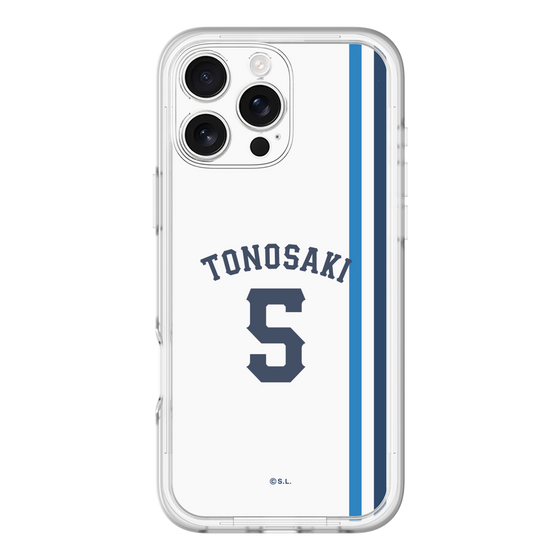スリムプロテクションプレミアムケース［ 埼玉西武ライオンズ- #5 TONOSAKI - ホーム ］