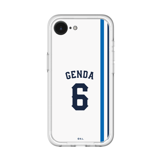 スリムプロテクションプレミアムケース［ 埼玉西武ライオンズ- #6 GENDA - ホーム ］