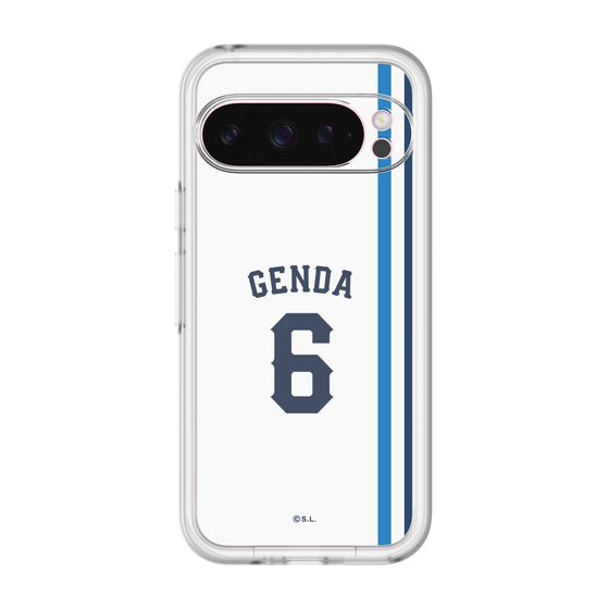 スリムプロテクションプレミアムケース［ 埼玉西武ライオンズ- #6 GENDA - ホーム ］