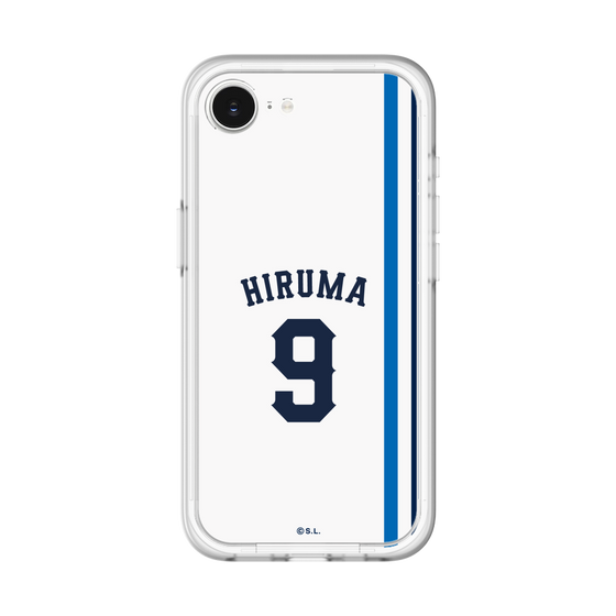 スリムプロテクションプレミアムケース［ 埼玉西武ライオンズ- #9 HIRUMA - ホーム ］