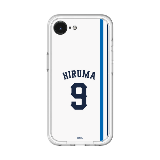 スリムプロテクションプレミアムケース［ 埼玉西武ライオンズ- #9 HIRUMA - ホーム ］