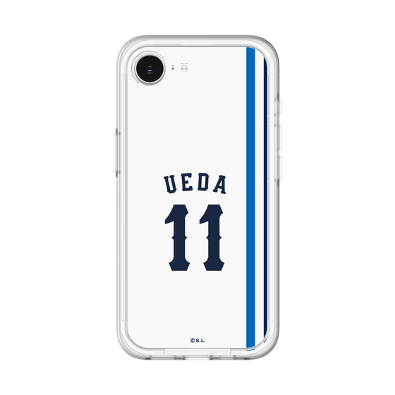 スリムプロテクションプレミアムケース［ 埼玉西武ライオンズ- #11 UEDA - ホーム ］