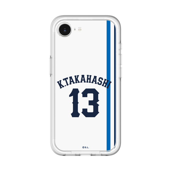 スリムプロテクションプレミアムケース［ 埼玉西武ライオンズ- #13 TAKAHASHI - ホーム ］