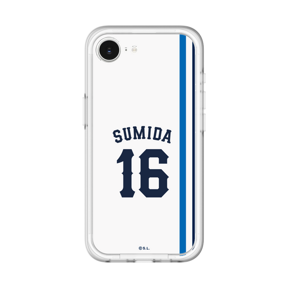 スリムプロテクションプレミアムケース［ 埼玉西武ライオンズ- #16 SUMIDA - ホーム ］
