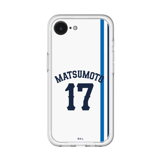 スリムプロテクションプレミアムケース［ 埼玉西武ライオンズ- #17 MATSUMOTO - ホーム ］