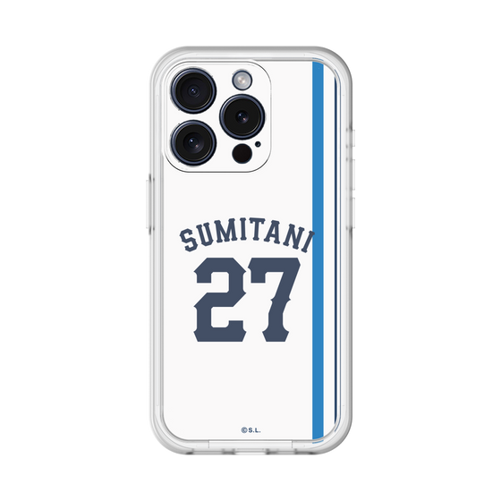 スリムプロテクションプレミアムケース［ 埼玉西武ライオンズ- #27 SUMITANI - ホーム ］