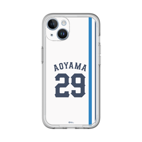 スリムプロテクションプレミアムケース［ 埼玉西武ライオンズ- #29 AOYAMA - ホーム ］
