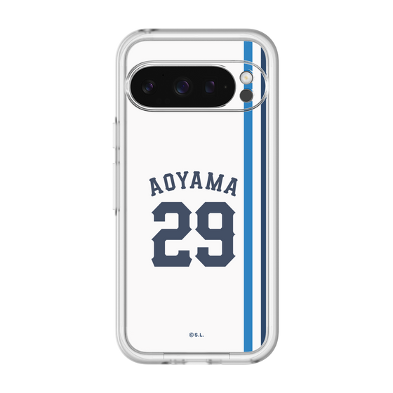 スリムプロテクションプレミアムケース［ 埼玉西武ライオンズ- #29 AOYAMA - ホーム ］