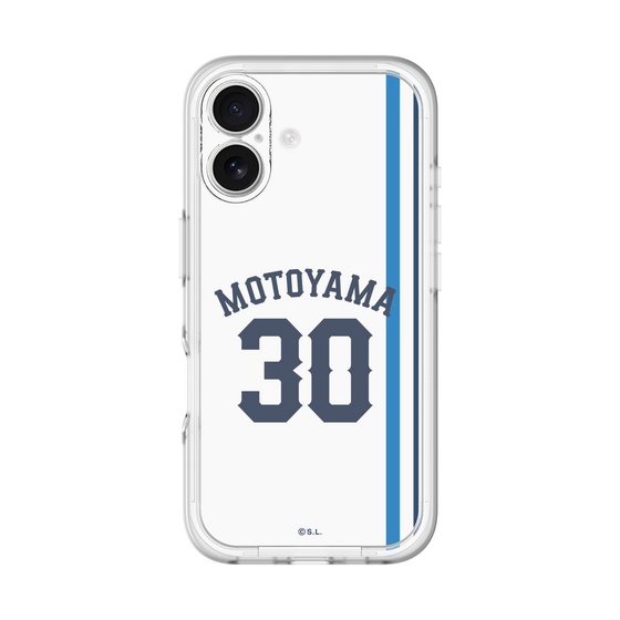 スリムプロテクションプレミアムケース［ 埼玉西武ライオンズ- #30 MOTOYAMA - ホーム ］