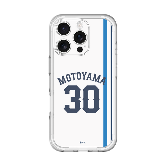 スリムプロテクションプレミアムケース［ 埼玉西武ライオンズ- #30 MOTOYAMA - ホーム ］