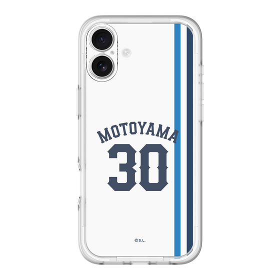 スリムプロテクションプレミアムケース［ 埼玉西武ライオンズ- #30 MOTOYAMA - ホーム ］