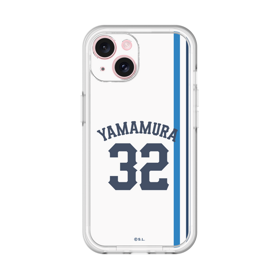 スリムプロテクションプレミアムケース［ 埼玉西武ライオンズ- #32 YAMAMURA - ホーム ］