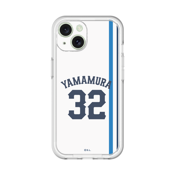 スリムプロテクションプレミアムケース［ 埼玉西武ライオンズ- #32 YAMAMURA - ホーム ］