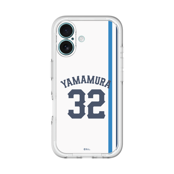スリムプロテクションプレミアムケース［ 埼玉西武ライオンズ- #32 YAMAMURA - ホーム ］