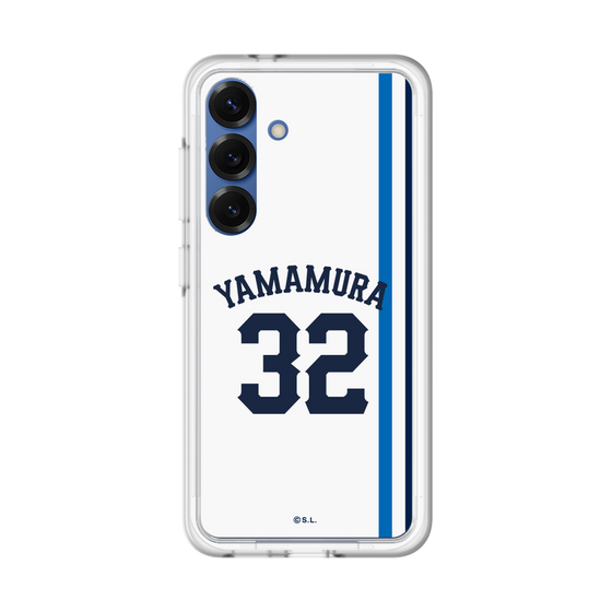 スリムプロテクションプレミアムケース［ 埼玉西武ライオンズ- #32 YAMAMURA - ホーム ］