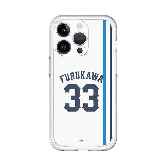 スリムプロテクションプレミアムケース［ 埼玉西武ライオンズ- #33 FURUKAWA - ホーム ］