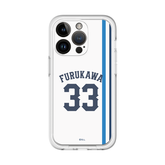 スリムプロテクションプレミアムケース［ 埼玉西武ライオンズ- #33 FURUKAWA - ホーム ］