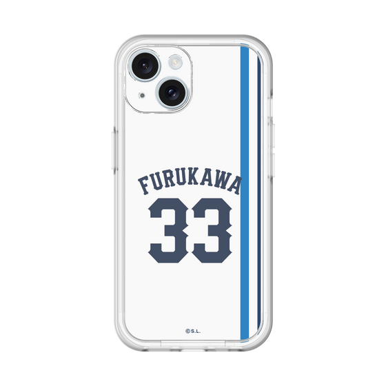 スリムプロテクションプレミアムケース［ 埼玉西武ライオンズ- #33 FURUKAWA - ホーム ］