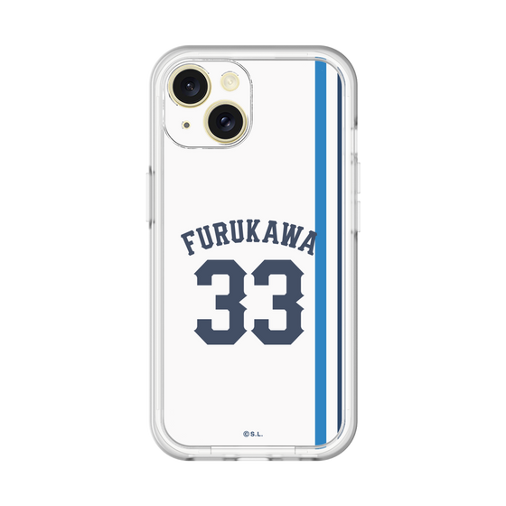 スリムプロテクションプレミアムケース［ 埼玉西武ライオンズ- #33 FURUKAWA - ホーム ］