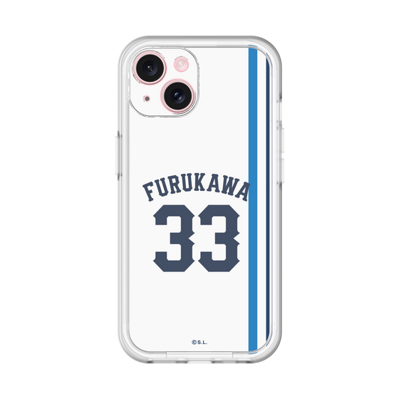 スリムプロテクションプレミアムケース［ 埼玉西武ライオンズ- #33 FURUKAWA - ホーム ］