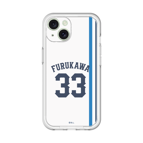スリムプロテクションプレミアムケース［ 埼玉西武ライオンズ- #33 FURUKAWA - ホーム ］