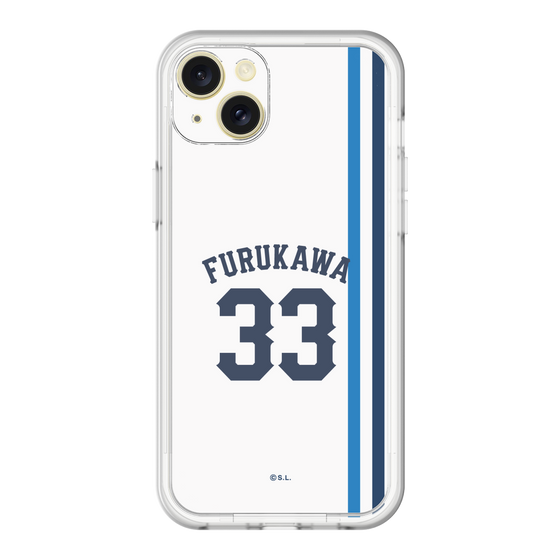スリムプロテクションプレミアムケース［ 埼玉西武ライオンズ- #33 FURUKAWA - ホーム ］