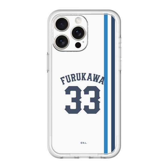 スリムプロテクションプレミアムケース［ 埼玉西武ライオンズ- #33 FURUKAWA - ホーム ］