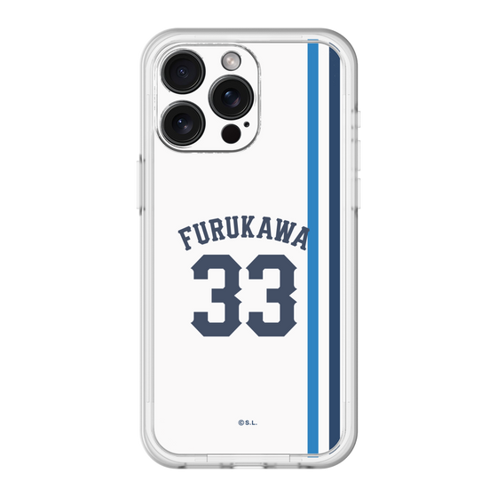 スリムプロテクションプレミアムケース［ 埼玉西武ライオンズ- #33 FURUKAWA - ホーム ］