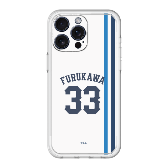 スリムプロテクションプレミアムケース［ 埼玉西武ライオンズ- #33 FURUKAWA - ホーム ］