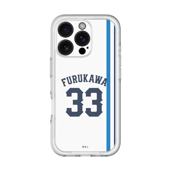 スリムプロテクションプレミアムケース［ 埼玉西武ライオンズ- #33 FURUKAWA - ホーム ］