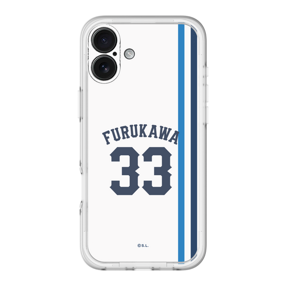 スリムプロテクションプレミアムケース［ 埼玉西武ライオンズ- #33 FURUKAWA - ホーム ］