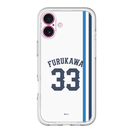 スリムプロテクションプレミアムケース［ 埼玉西武ライオンズ- #33 FURUKAWA - ホーム ］