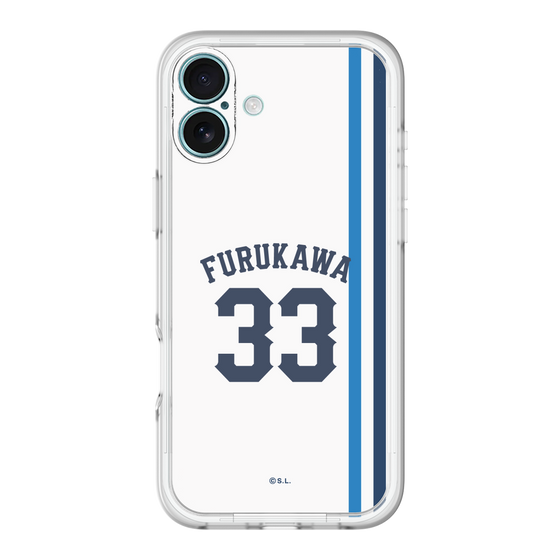 スリムプロテクションプレミアムケース［ 埼玉西武ライオンズ- #33 FURUKAWA - ホーム ］
