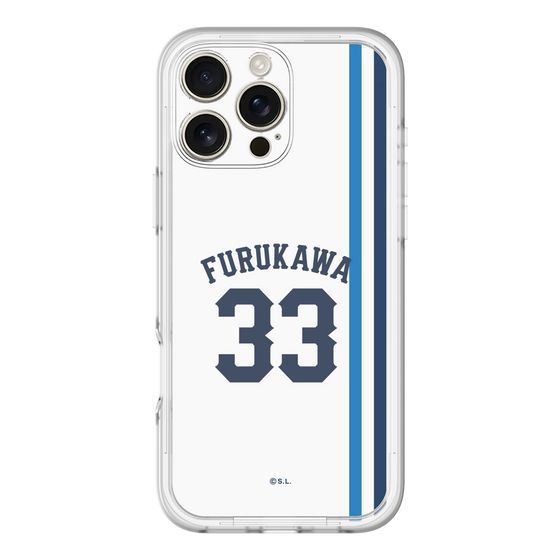 スリムプロテクションプレミアムケース［ 埼玉西武ライオンズ- #33 FURUKAWA - ホーム ］