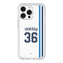 スリムプロテクションプレミアムケース［ 埼玉西武ライオンズ- #36 YAMADA - ホーム ］