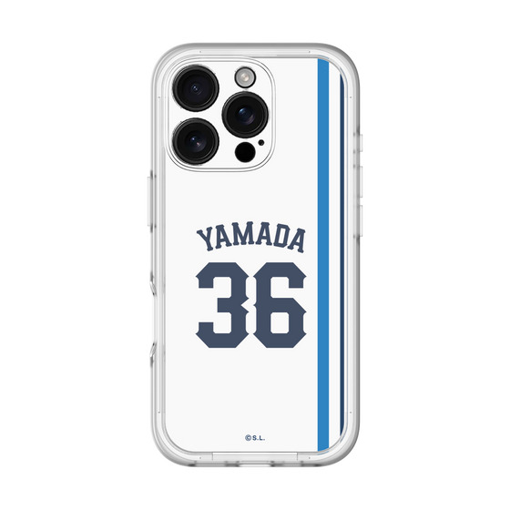 スリムプロテクションプレミアムケース［ 埼玉西武ライオンズ- #36 YAMADA - ホーム ］