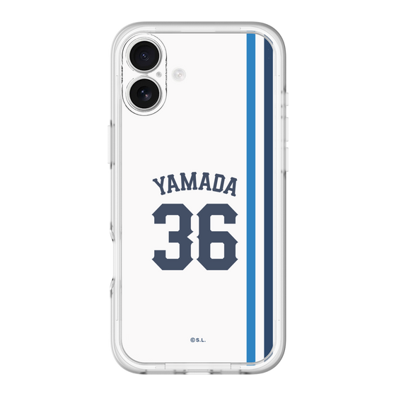スリムプロテクションプレミアムケース［ 埼玉西武ライオンズ- #36 YAMADA - ホーム ］