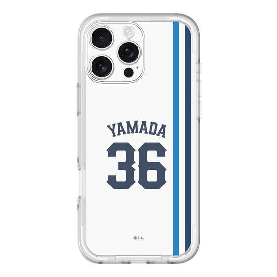 スリムプロテクションプレミアムケース［ 埼玉西武ライオンズ- #36 YAMADA - ホーム ］
