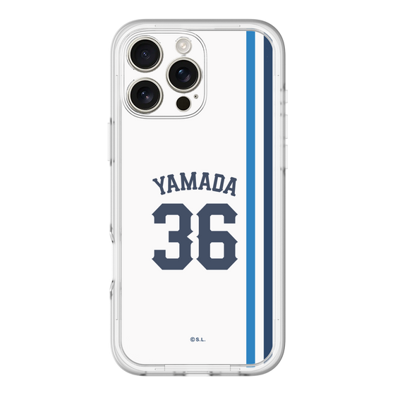 スリムプロテクションプレミアムケース［ 埼玉西武ライオンズ- #36 YAMADA - ホーム ］