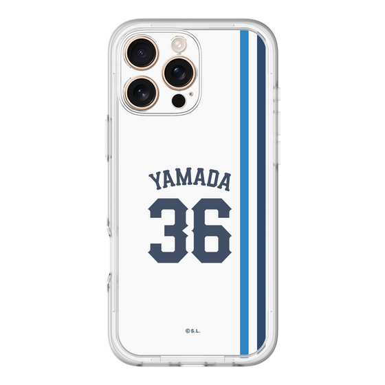 スリムプロテクションプレミアムケース［ 埼玉西武ライオンズ- #36 YAMADA - ホーム ］