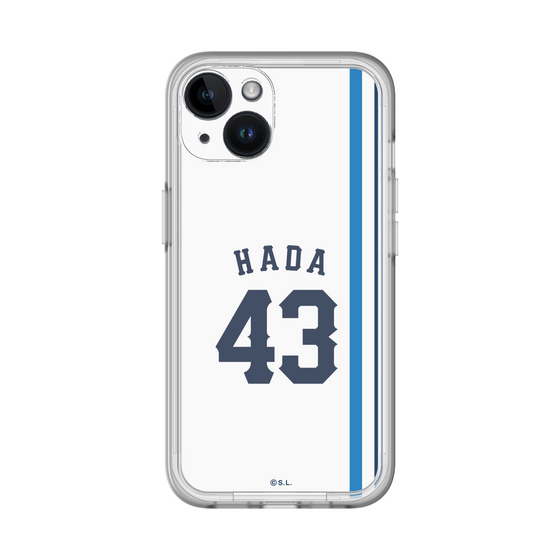 スリムプロテクションプレミアムケース［ 埼玉西武ライオンズ- #43 HADA - ホーム ］